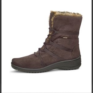 Ara Magaly waterproof Gore-Tex Faux Fur Boots size 8.5